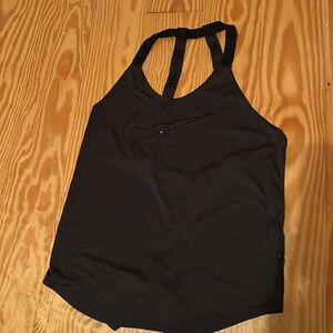 NIKE Green Low Back Tank Top